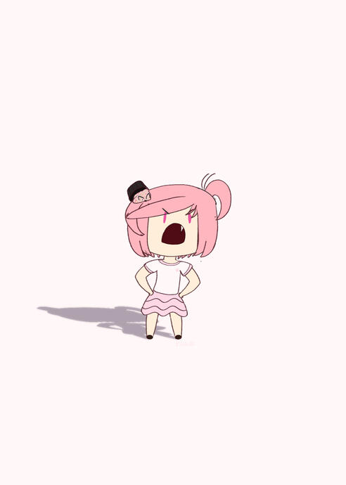Small Natsuki (Doki Doki Literature Club)