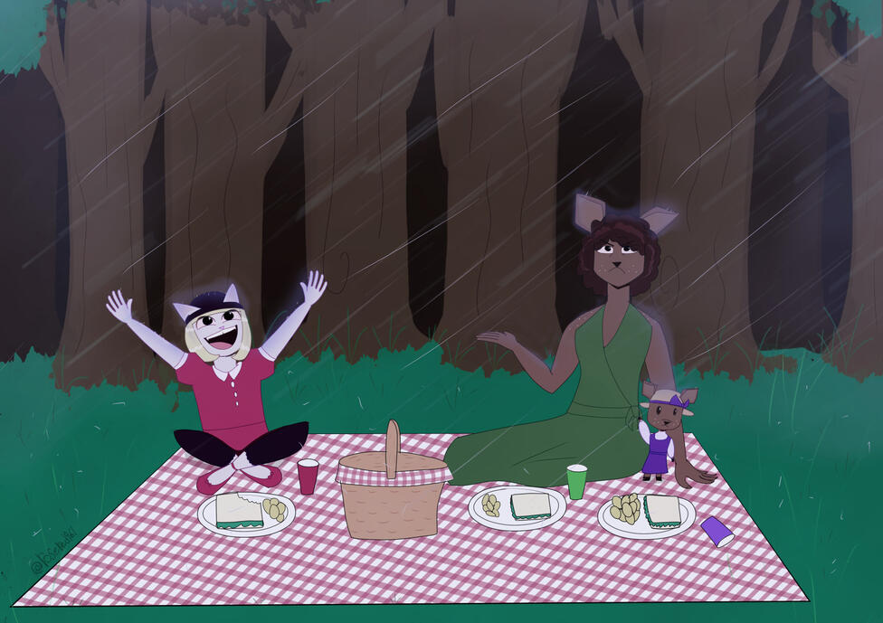 Ruined Picnic (my characters)